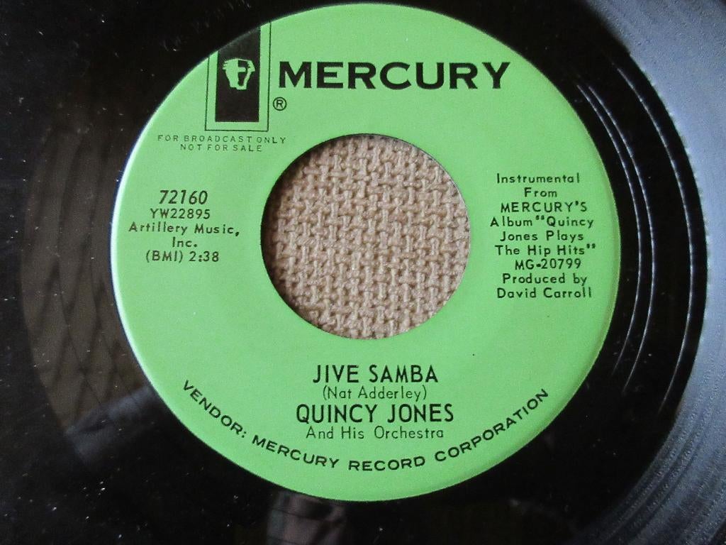 QQuincy Jones  – Comin' Home, Baby / Jive Samba   promo, Ophalen of Verzenden, Zo goed als nieuw, R&B en Soul