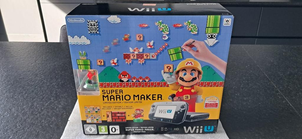 Console Nintendo WiiU Super Mario Maker Limited Edition NEW, Games en Spelcomputers, Ophalen of Verzenden, Nieuw