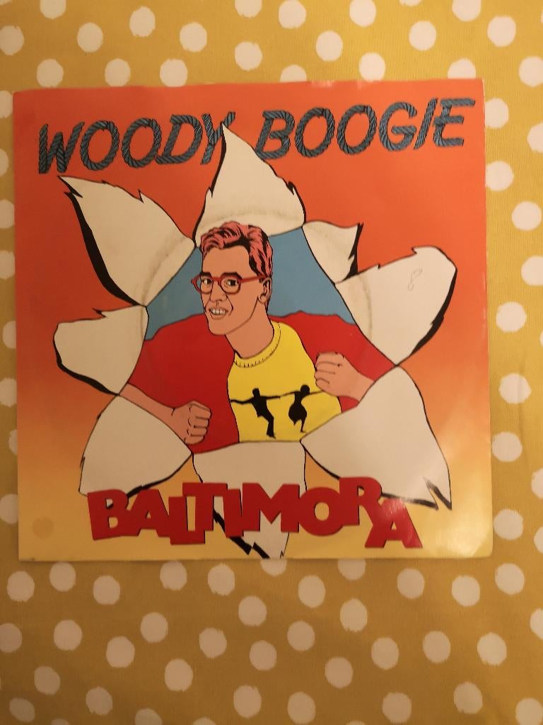 singel woody boogie baltimora(bpost gratis), Gebruikt, 7 inch, Single, Dance