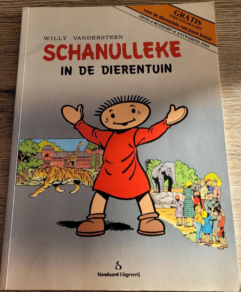 Speciale uitgave: Schanulleke in de dierentuin, Ophalen of Verzenden, Suske en Wiske, Gebruikt, Boek of Spel