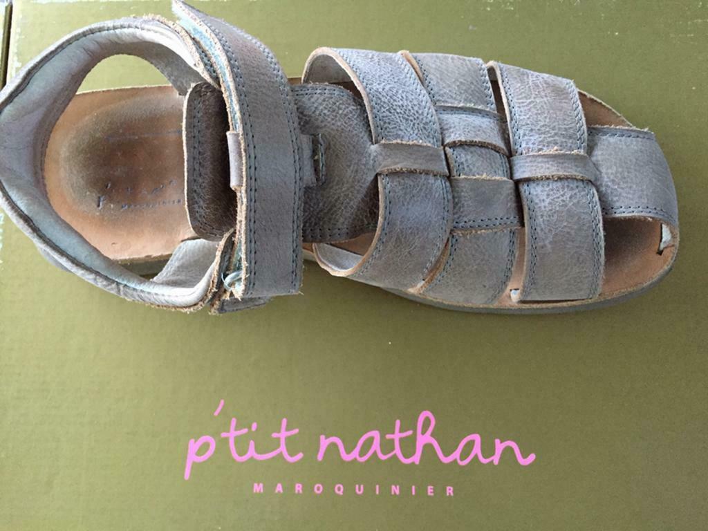 Zeer mooie sandalen van p’tit nathan, maat 37, Enlèvement ou Envoi, Comme neuf