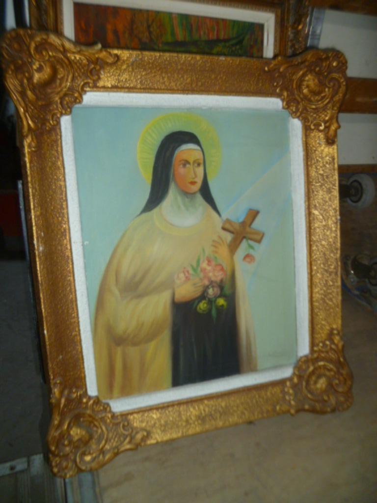 SCHILDERIJ OP DOEK, Enlèvement