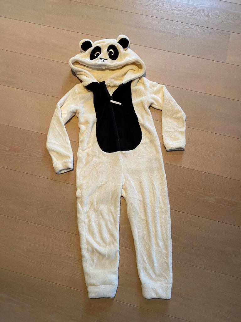 Onesie panda, Kinderen en Baby's, Ophalen of Verzenden, Zo goed als nieuw, 110 t/m 116, Jongen of Meisje