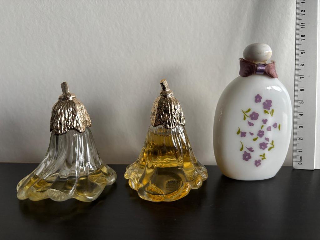 VINTAGE AVON COLOGNE COLLECTION - 3 STUKS, Collections, Parfums, Enlèvement ou Envoi, Utilisé, Bouteille de parfum, Plein