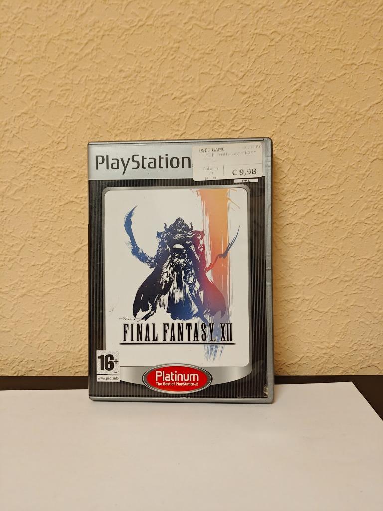 Final Fantasy XII Playstation 2, Consoles de jeu & Jeux vidéo, Jeux | Sony PlayStation 2, Enlèvement ou Envoi, 1 joueur, Jeu de rôle (Role Playing Game)