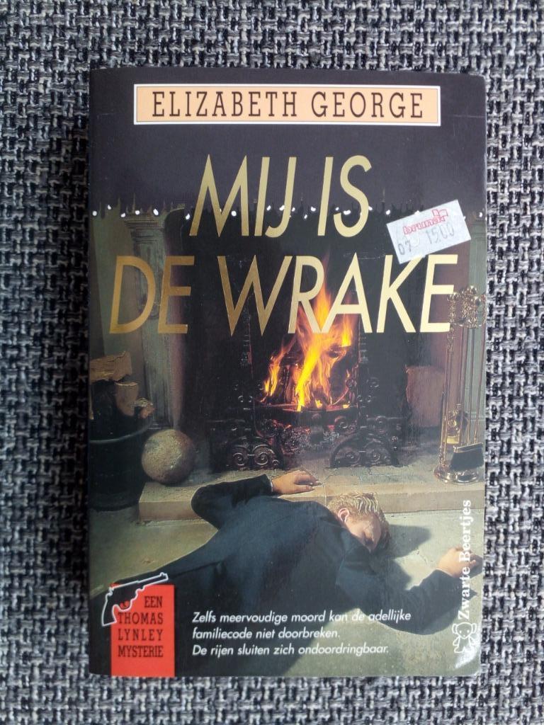 Elizabeth George - Mij is de wrake (Thomas Lynley) - 4 ex, Boeken, Detectives, Gelezen, Ophalen of Verzenden