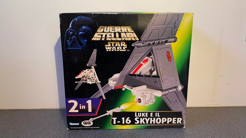 Star Wars POTF Guerre Stellari AT ST Landspeeder Luke T-16, Verzamelen, Ophalen, Zo goed als nieuw