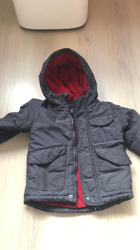 Warme Jas jongens, Kinderen en Baby's, Kinderkleding | Maat 92, Ophalen, Gebruikt, BEL&BO, Jas