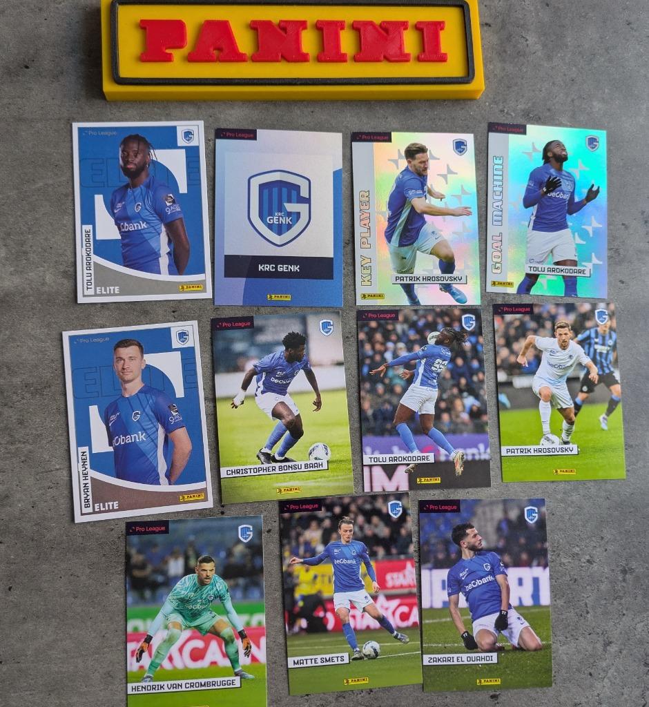 Panini/cartes d'adrénaline 11X GENK 2024/25 foot, Envoi, Neuf
