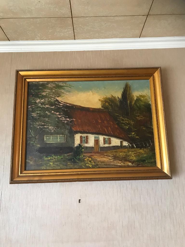 Schilderij, Enlèvement, Utilisé, Peinture, 75 à 100 cm