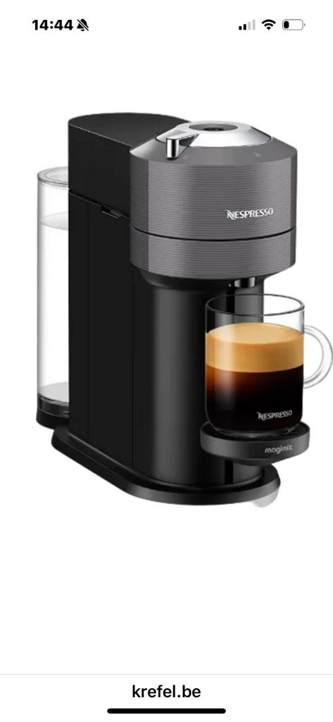 Nespresso machine plus deluxe, Ophalen, Zo goed als nieuw, Koffiemachine