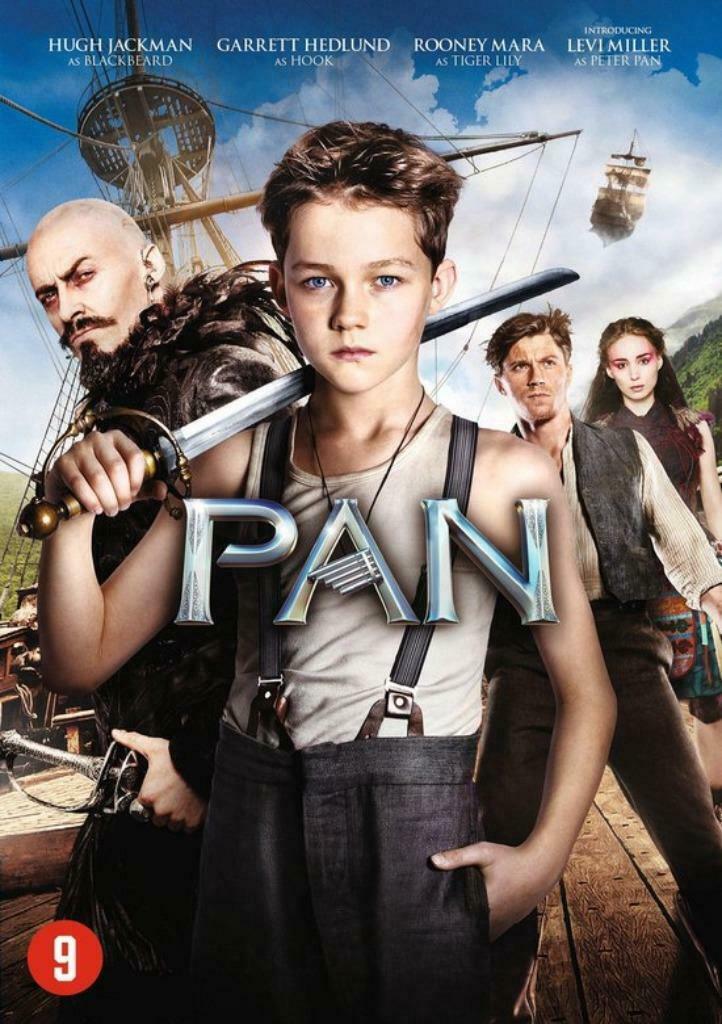 Dvd - Pan (2015), Vanaf 9 jaar, Ophalen of Verzenden, Zo goed als nieuw