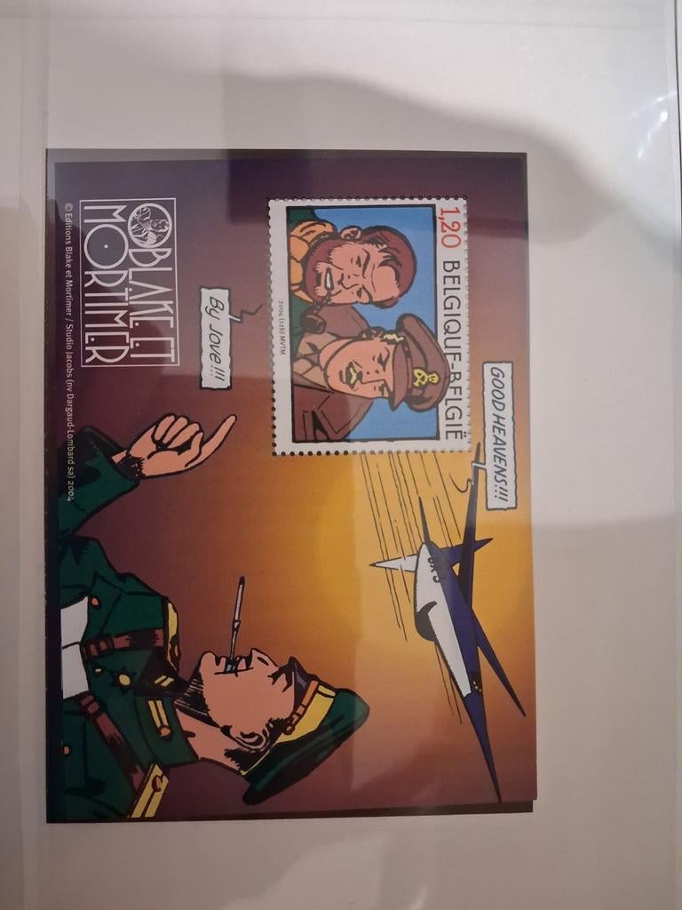 Postzegel : Blake en Mortimer, Verzamelen, Verzenden