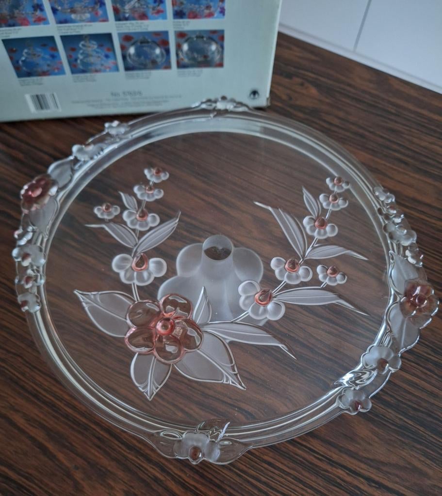Toska taart schotel taartenschotel Original Walther Glas, Ophalen of Verzenden