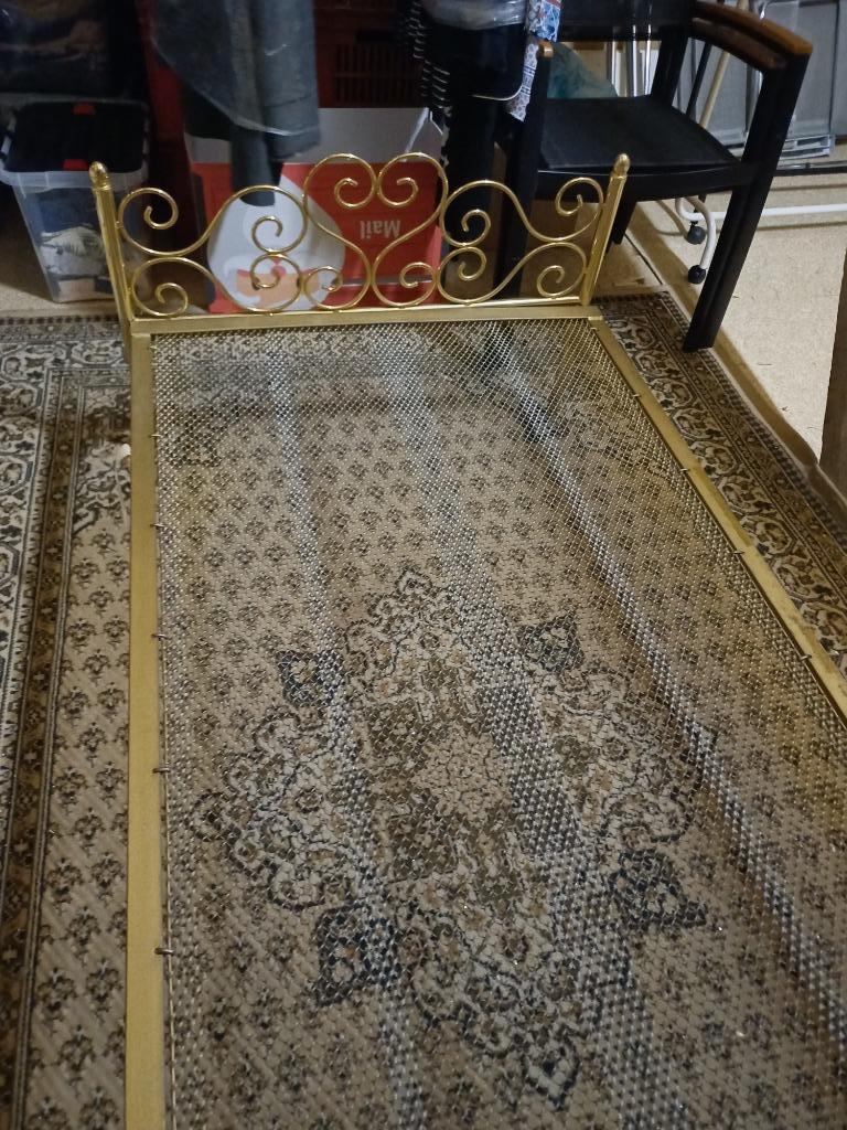 Bed, Ophalen, 90 cm, Eenpersoons, Rustiek