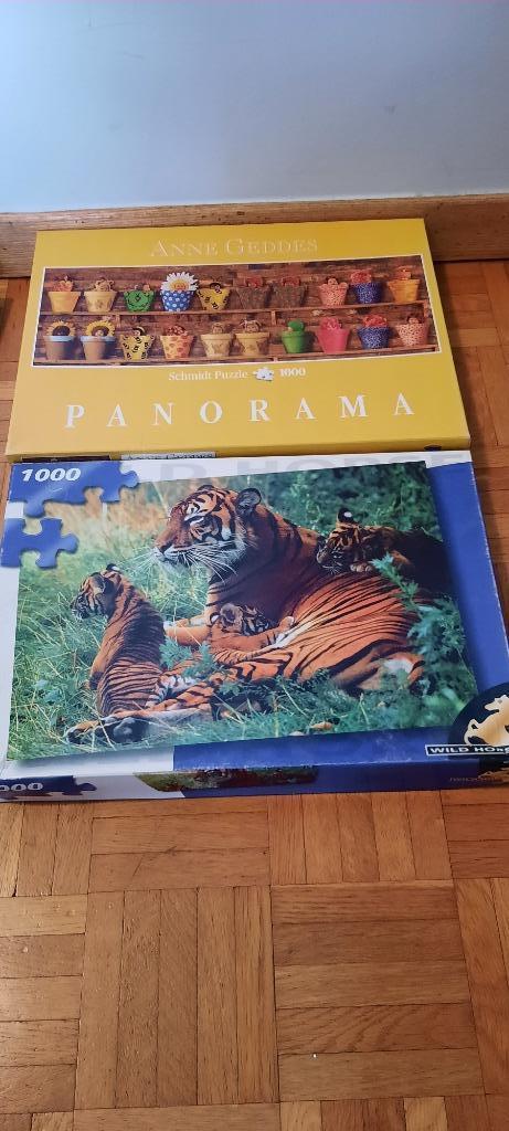 2 puzzles / puzzles 1000 pièces + 1 puzzle 500 pièces, Enlèvement ou Envoi, Puzzle