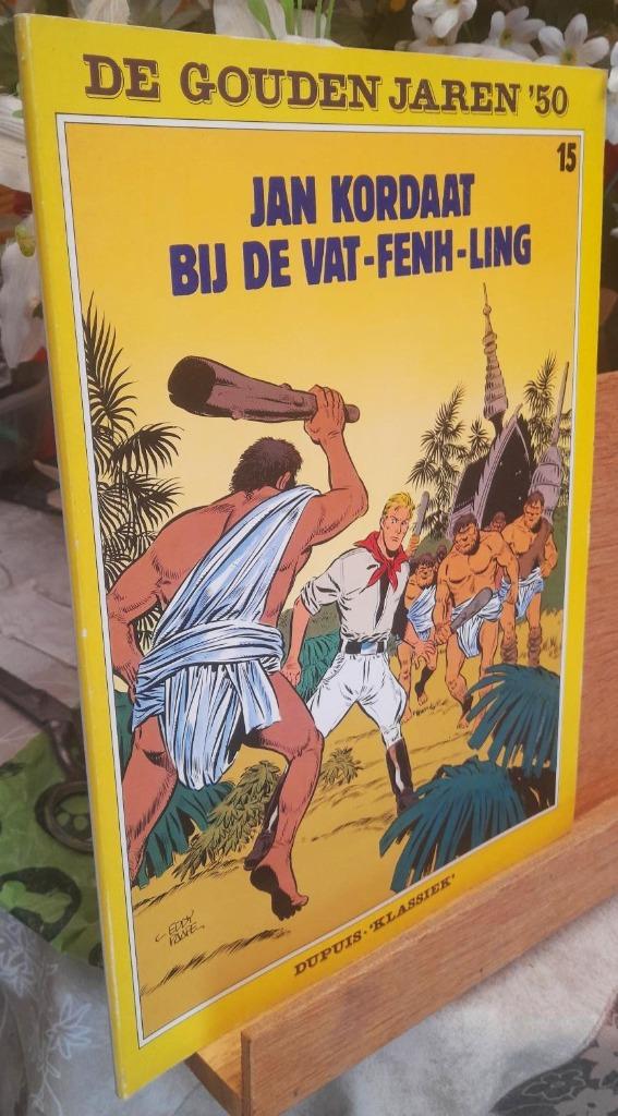 Jan kordaat nr 18 bij de vat-fenh- ling   1ste druk 1987 zee, Boeken, Stripverhalen, Gelezen, Verzenden, Eddy Paape, Eén stripboek