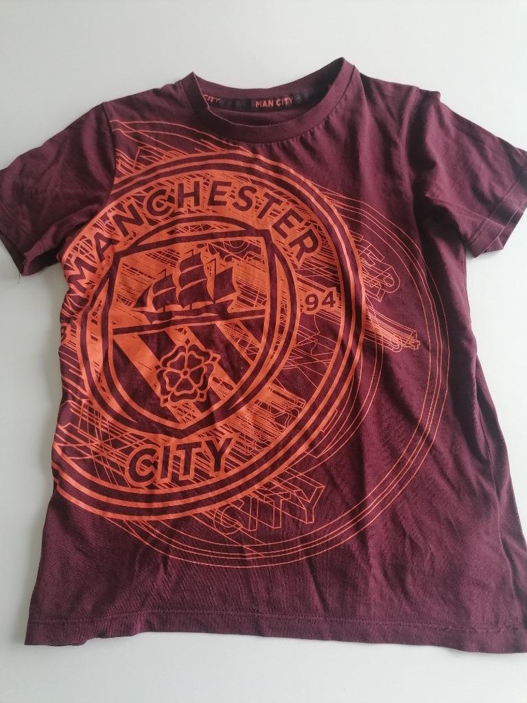 T shirt manchester city katoen 11j, Sport en Fitness, Voetbal, Maat XS of kleiner, Ophalen of Verzenden, Gebruikt, Shirt