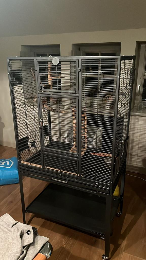Grande cage à oiseaux, Enlèvement, Comme neuf, Cage à oiseaux