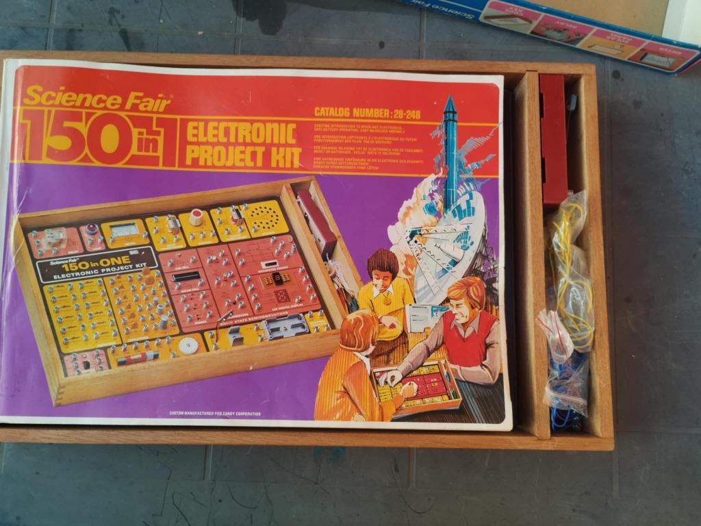 jeu projet electronique vintage, Hobby & Loisirs créatifs, Composants électroniques, Enlèvement ou Envoi, Utilisé