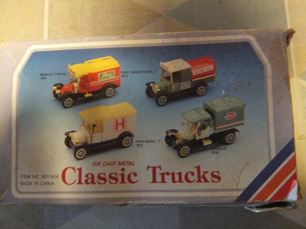 vintage autotjes ,trucks, Ophalen of Verzenden, Zo goed als nieuw, Auto's