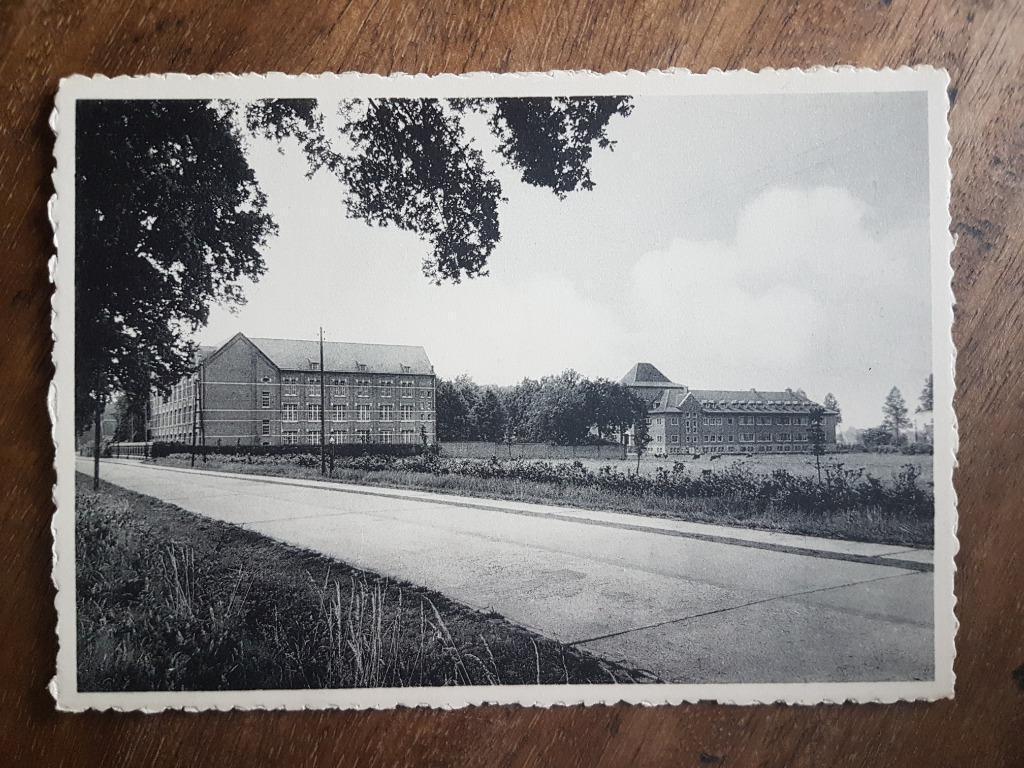 Postkaart Mariagaarde Westmalle Huishoudschool Straatzicht, Ophalen of Verzenden, 1940 tot 1960, Ongelopen, Antwerpen