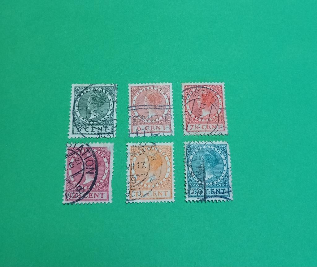 Nederlandse postzegels, Ophalen of Verzenden, T/m 1940, Gestempeld