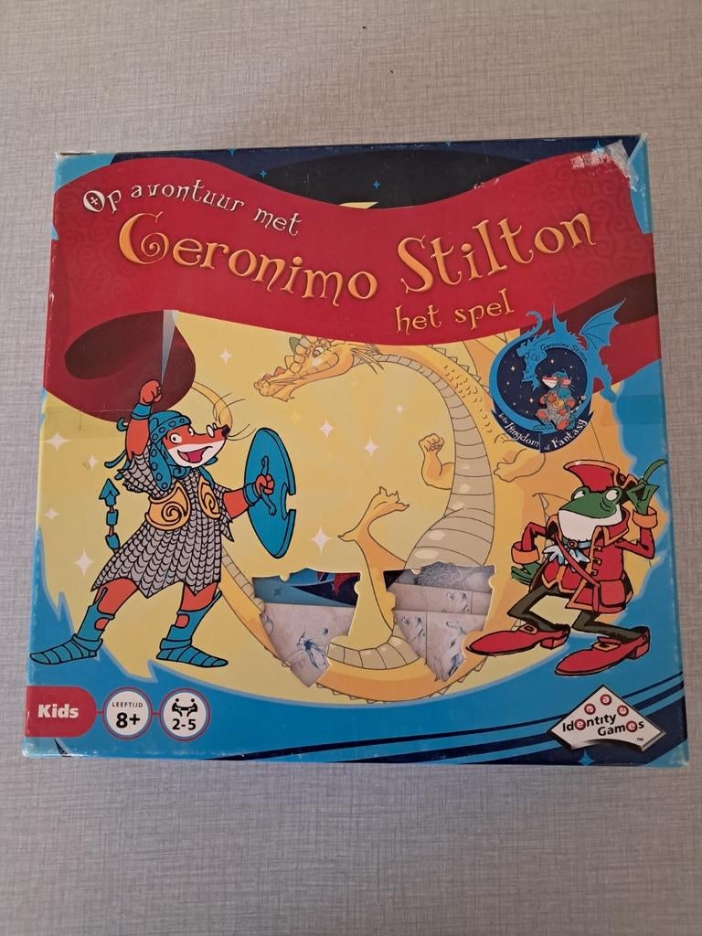 Geronimo Stilton, het spel., Ophalen of Verzenden, Nieuw