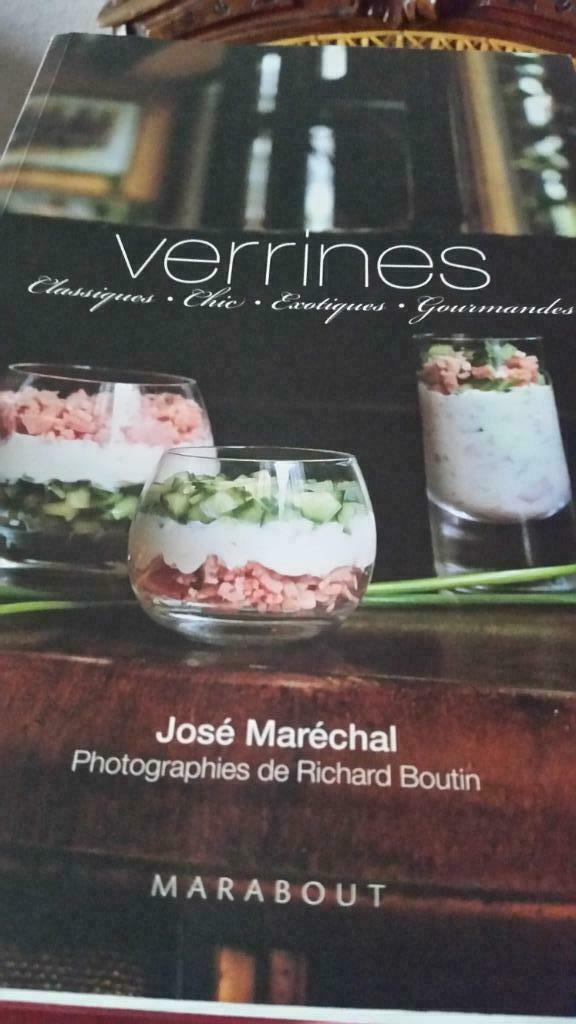 LIVRE RECETTES VERRINES, Boeken, Gelezen, Verzenden, Overige typen, Frankrijk