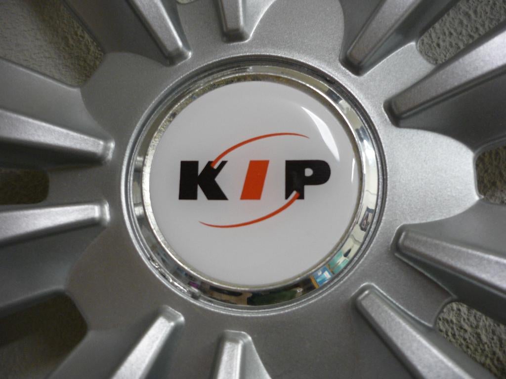 Kip 3D doming naafstickers caravan en camper, Epoxy, Verzenden, Nieuw, Overige typen