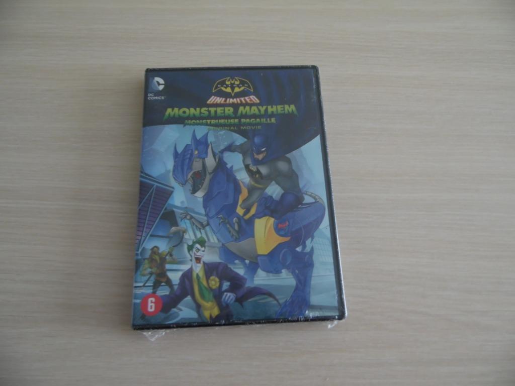 BATMAN UNLIMITED MONSTER MAYHEM NINE IN BLISTERVERPAKKING, Cd's en Dvd's, Tekenfilm, Amerikaans, Ophalen of Verzenden, Vanaf 6 jaar