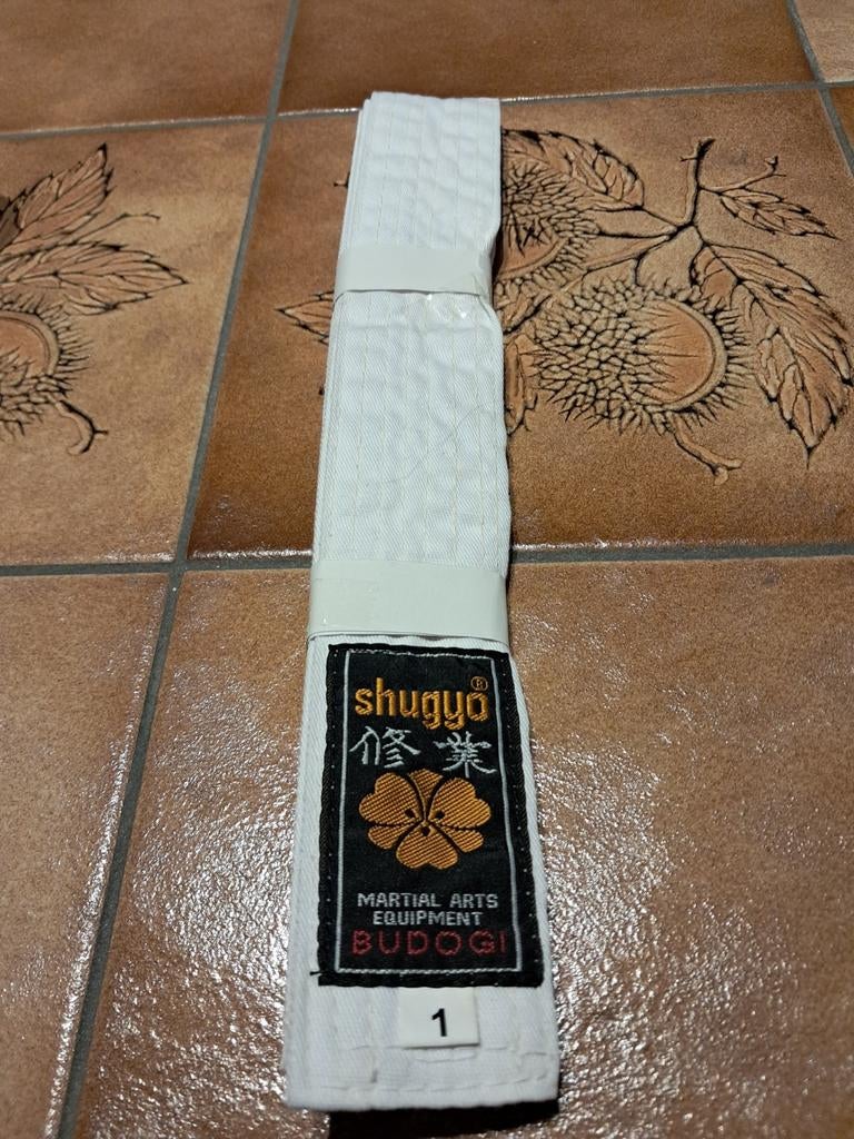 Ceinture neuve d'arts martiaux shugyo, Enlèvement ou Envoi, Neuf, Jiu Jitsu, Costume d'arts martiaux