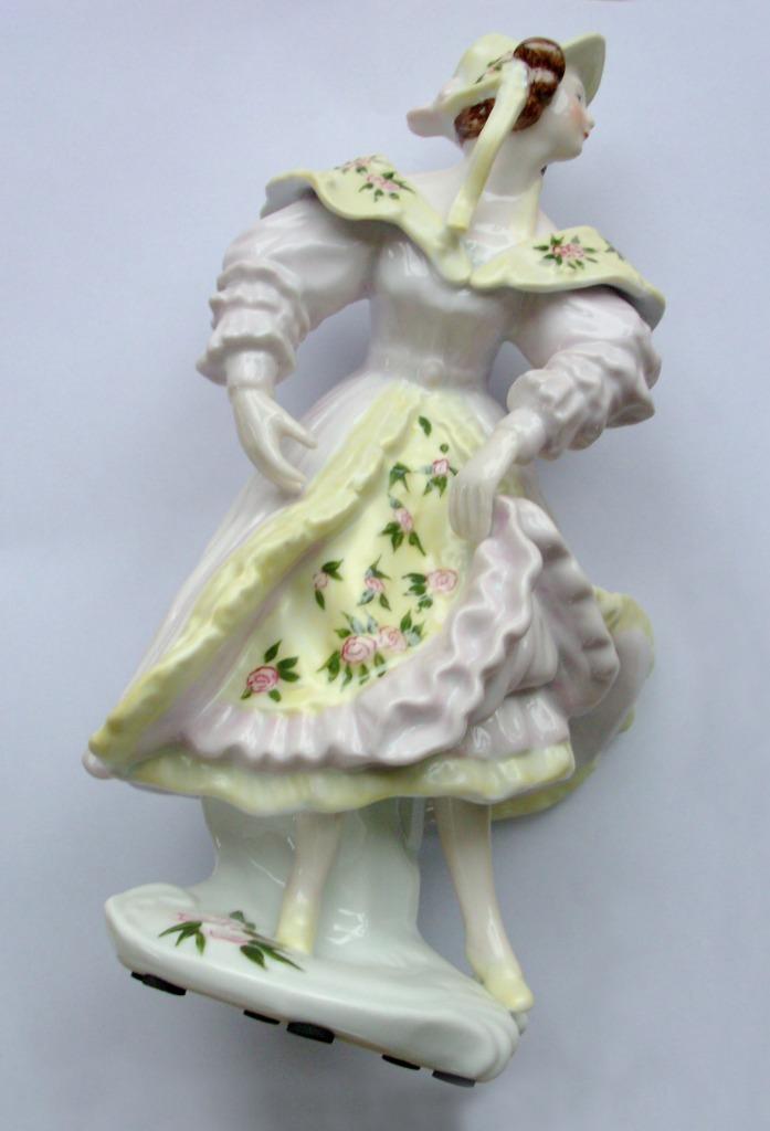 Late Jugendstil Porceleinen Beeld - Neundorf Adler - H 23cm, Antiek en Kunst, Verzenden
