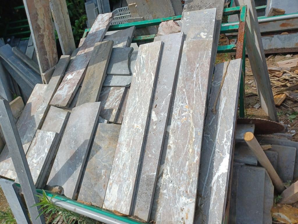 oude marmer uit recuperatie, Doe-het-zelf en Bouw, Overige Doe-Het-Zelf en Bouw, Ophalen, Gebruikt