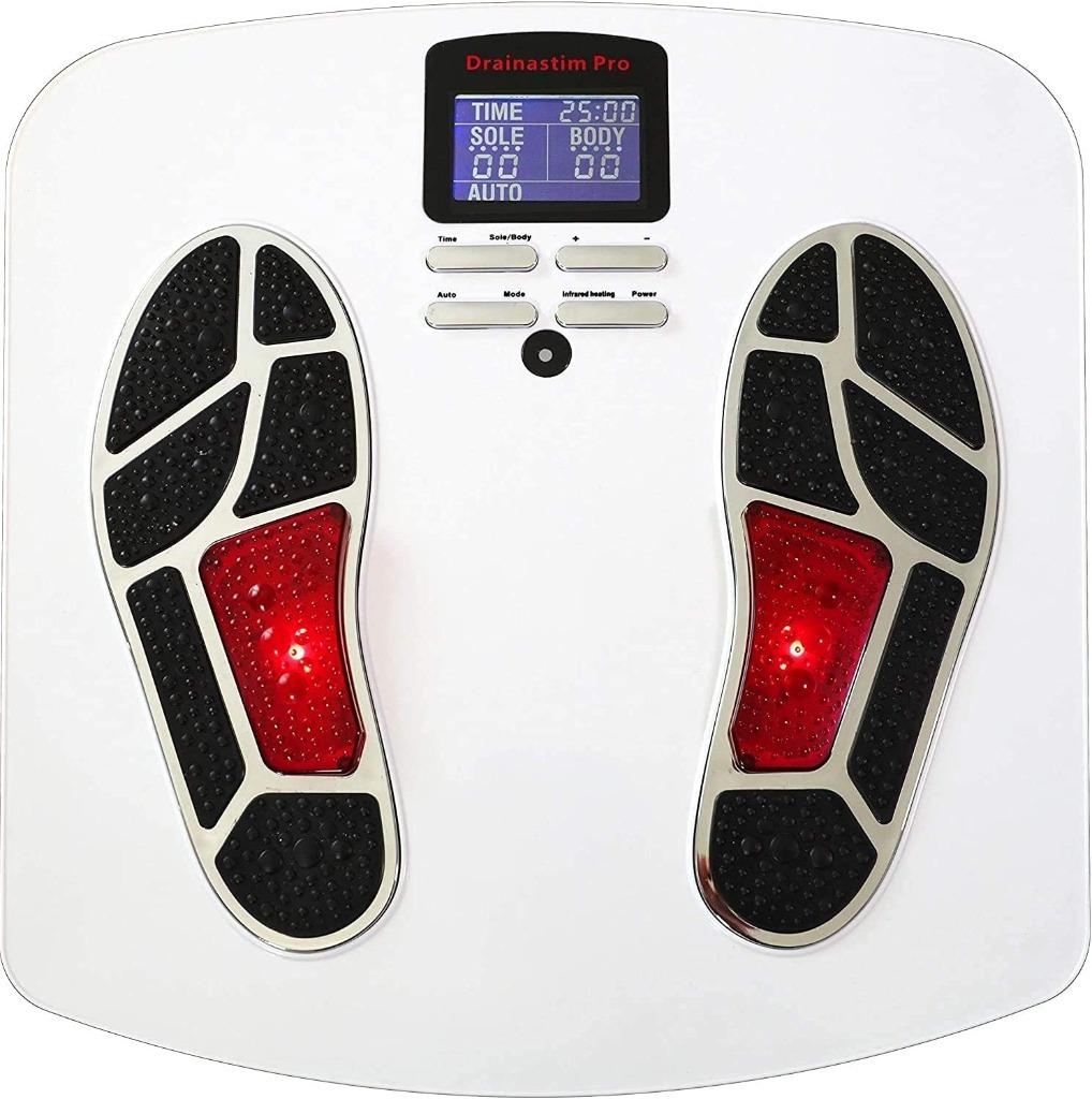 Drainastim Pro Bloedsomloop stimulator elektrische voetmass, Sport en Fitness, Massageproducten, Ophalen of Verzenden, Nieuw, Apparaat