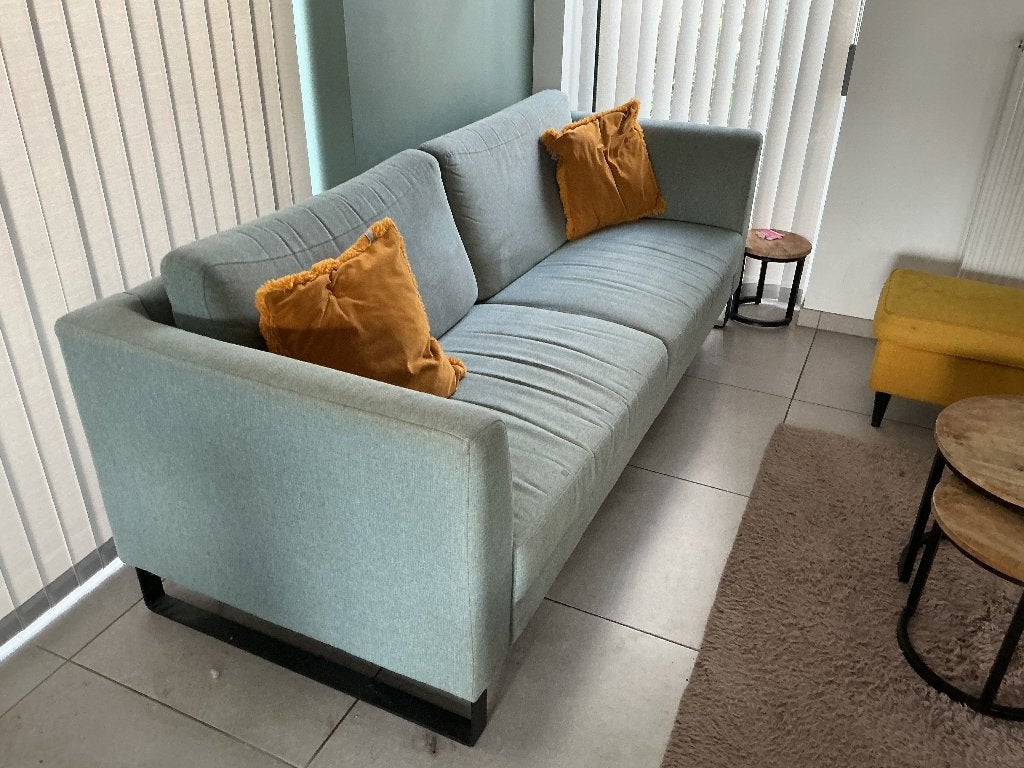 Zetel, Huis en Inrichting, Ophalen, Gebruikt, Driepersoons, 75 tot 100 cm