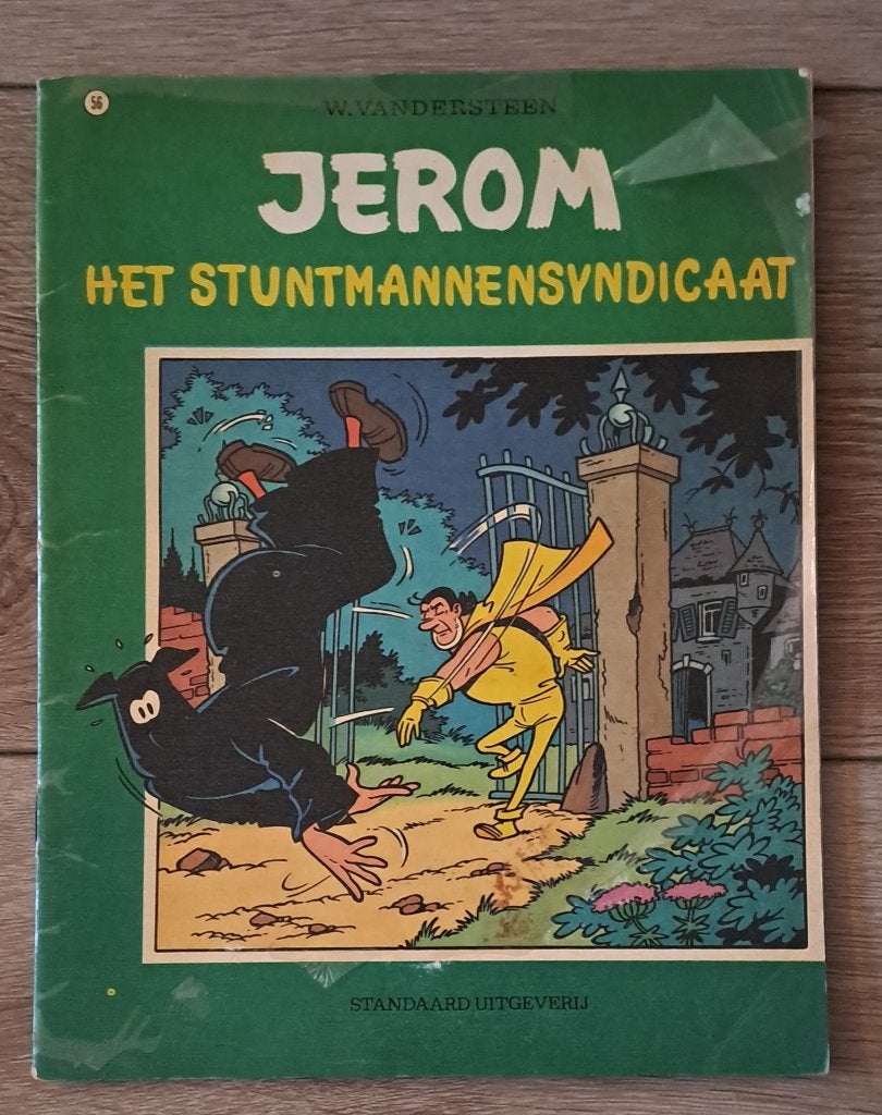56 - Jerom - Het Stuntmannensyndicaat, Willy vandersteen, Enlèvement ou Envoi, Une BD, Utilisé