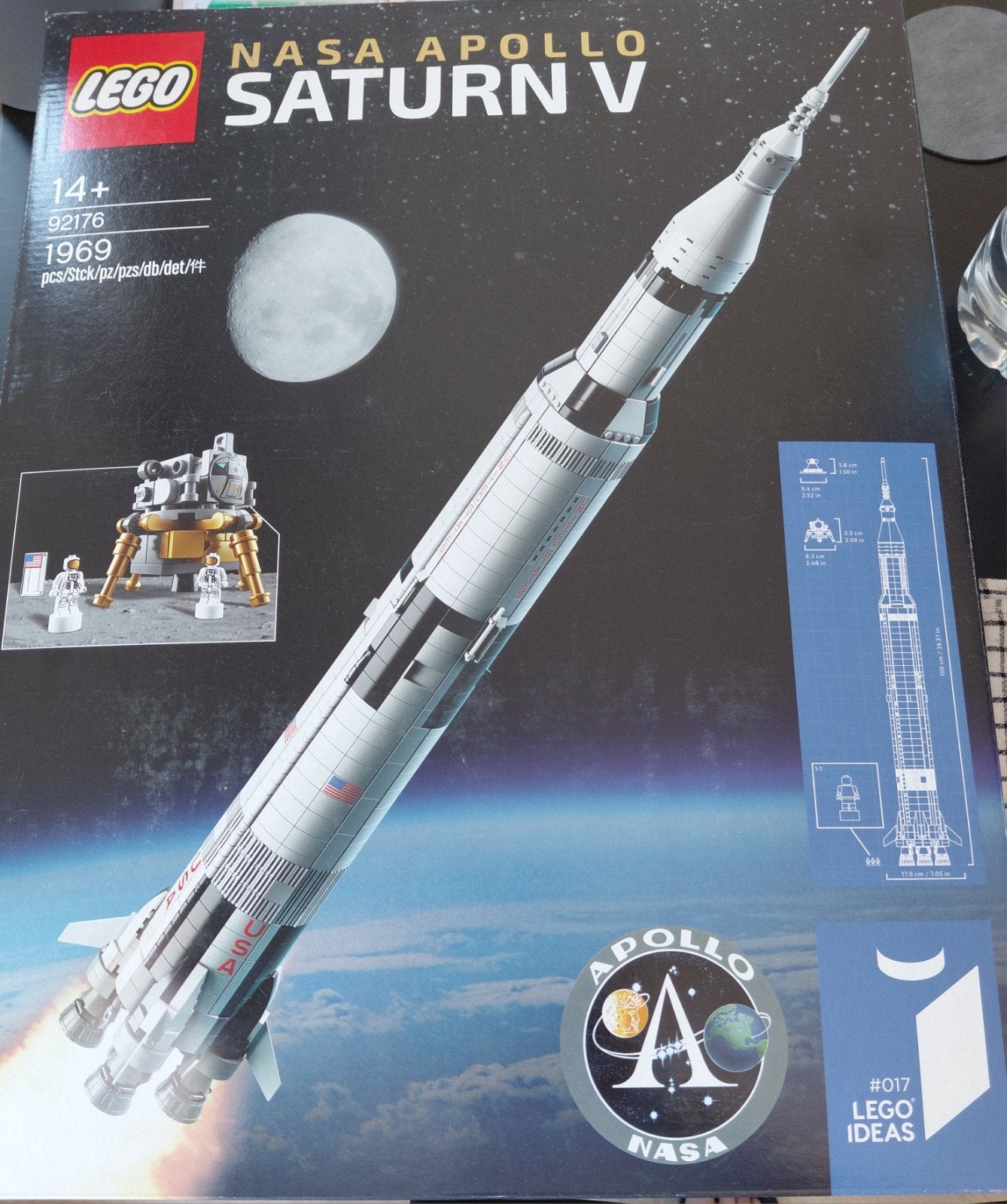 Lego NASA Saturn V - 92176, Neuf, Enlèvement ou Envoi, Lego, Ensemble complet
