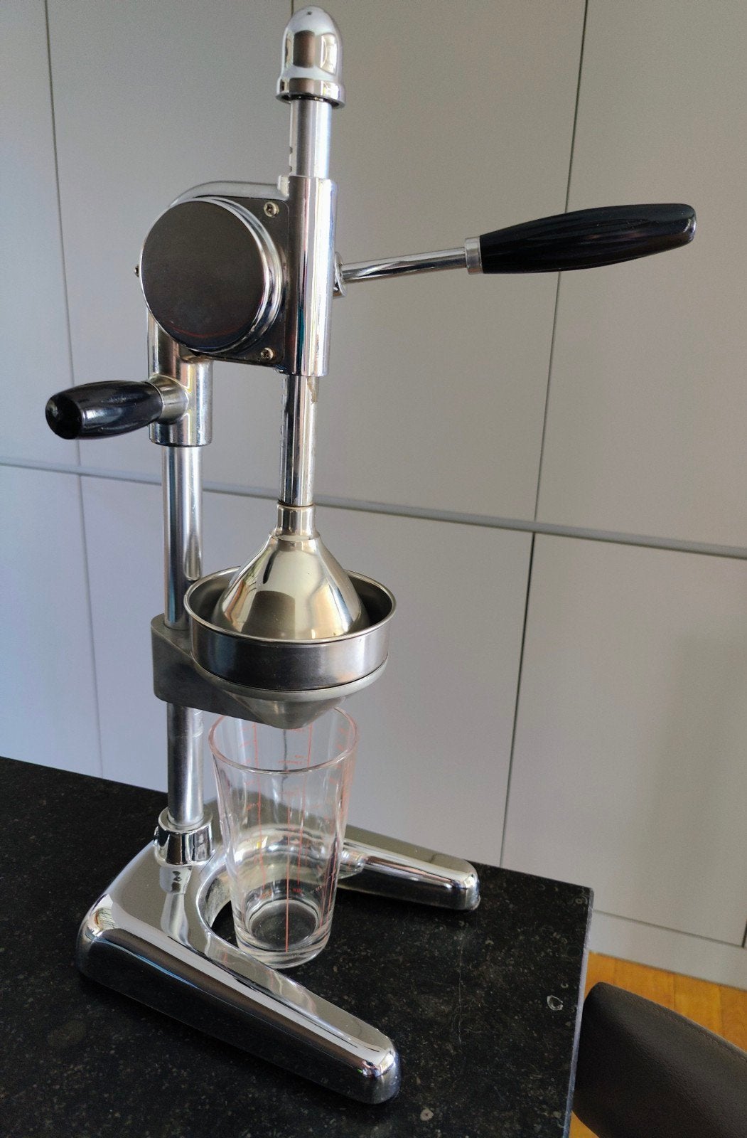 Zware Professionele Horeca Fruitpers / Hefboompers RVS, Articles professionnels, Horeca | Équipement de cuisine, Mobilier en inox