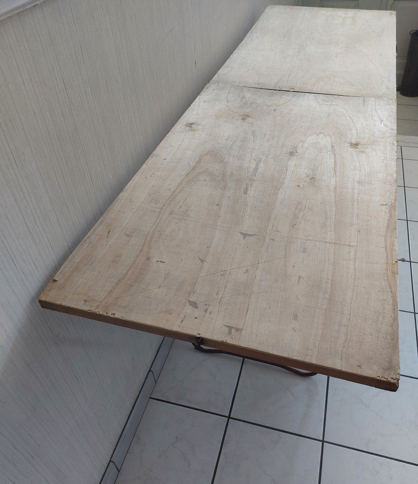 table pliable, Enlèvement