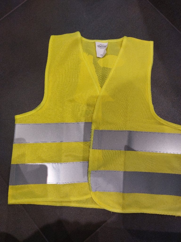 Fluo hestje frozen 6 jaar, S, Disney, Kinderen, Ophalen of Verzenden