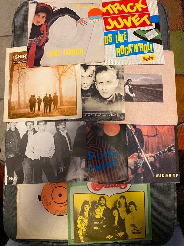 Rock / Lot de 45T (5), Envoi, Utilisé, Pop