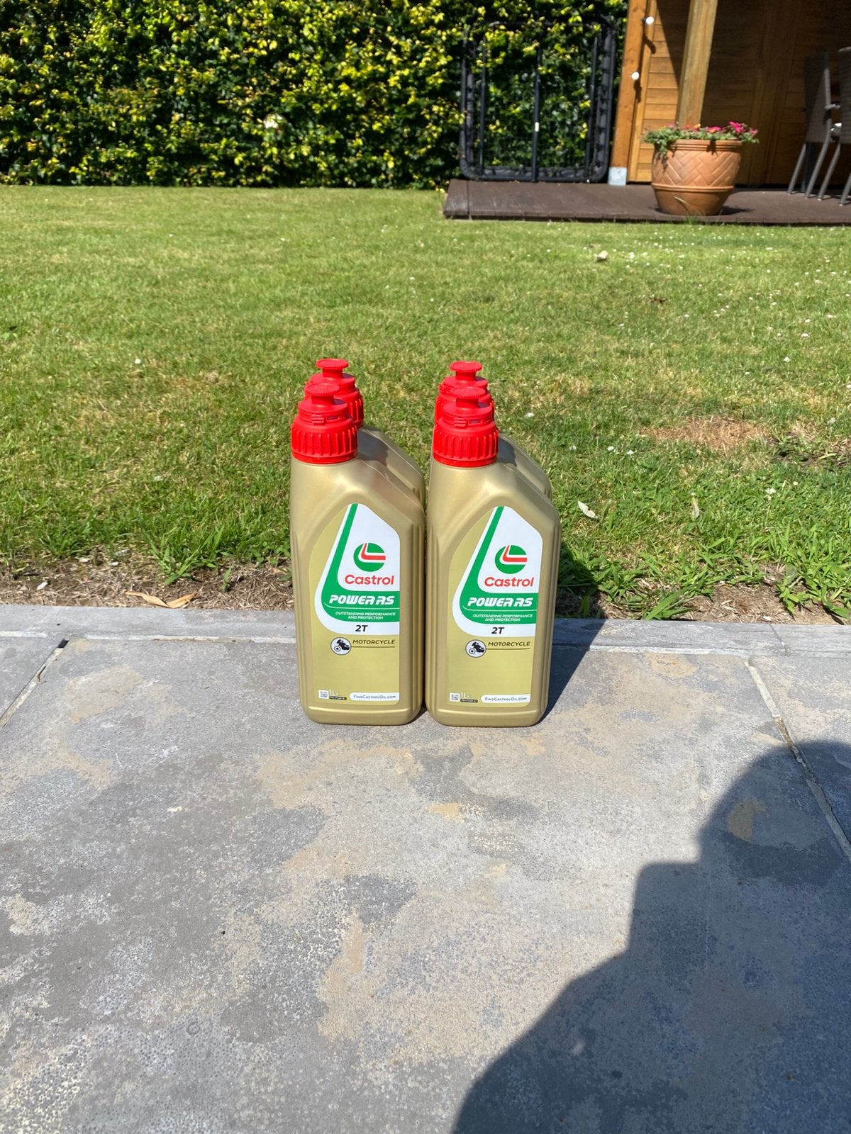 4x Castrol Power RS 2T Olie 1 Liter – Nieuw en Ongeopen, Ophalen, Nieuw