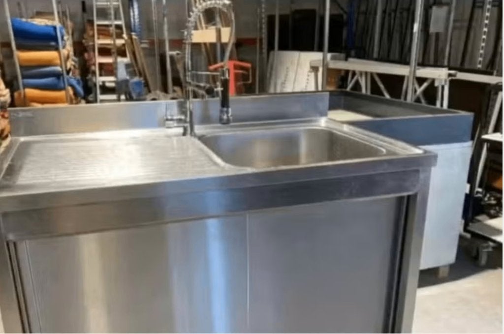 horeca spoelbak wasbak, Enlèvement