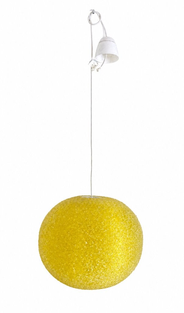 Vintage Rotaflex hanglamp, ontworpen door John & Sylvia Reid, Ophalen of Verzenden, Gebruikt, Kunststof