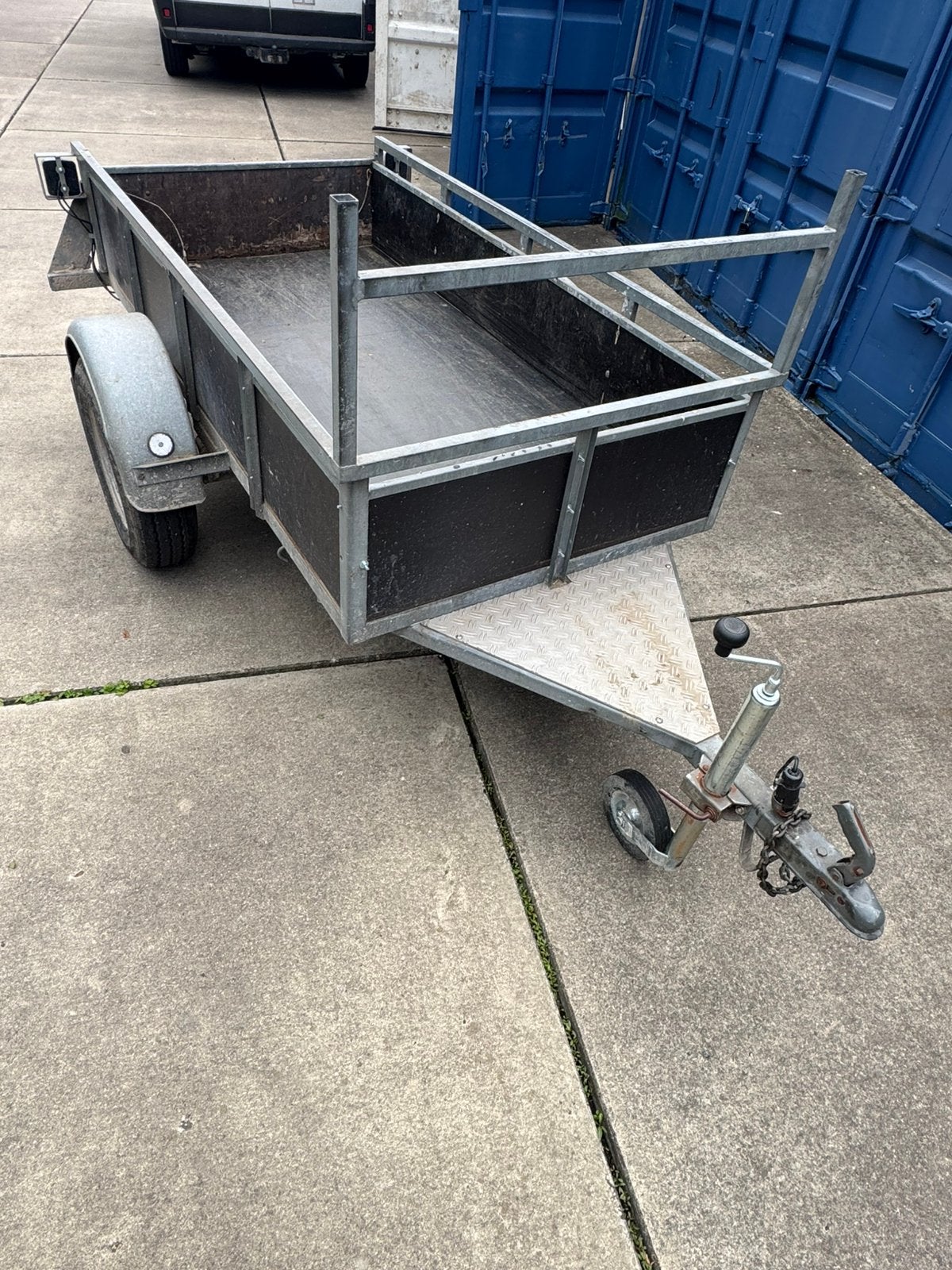 Aanhangwagen louben 750kg, Auto diversen, Aanhangers en Bagagewagens, Ophalen, Zo goed als nieuw