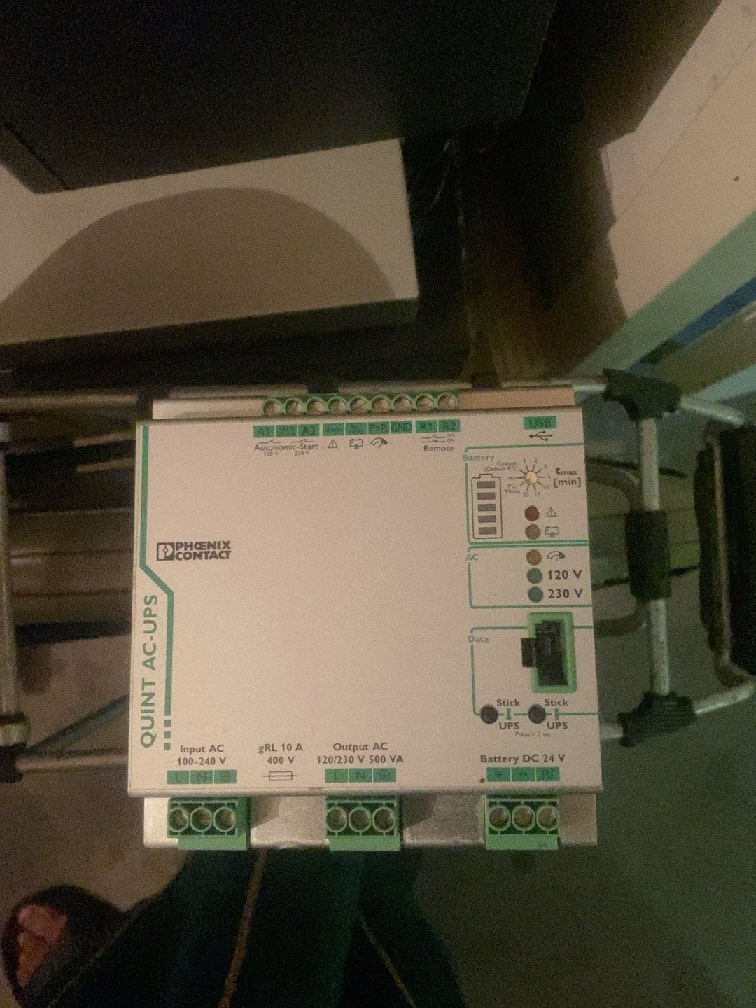 Phoenix Contact QUINT AC-UPS 500VA 24V, Computers en Software, Ophalen of Verzenden, Zo goed als nieuw