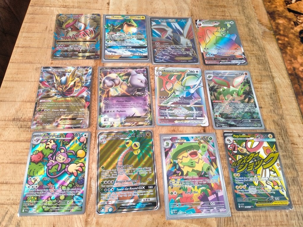 POKEMON ALLERLEI HITS OUDERE KAARTEN LP REST 100% MINT, Hobby en Vrije tijd, Ophalen of Verzenden