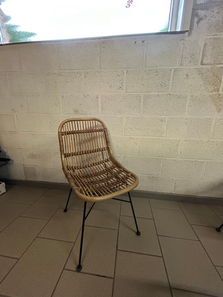 Chaise, Enlèvement, Comme neuf, Osier ou Rotin, Trois
