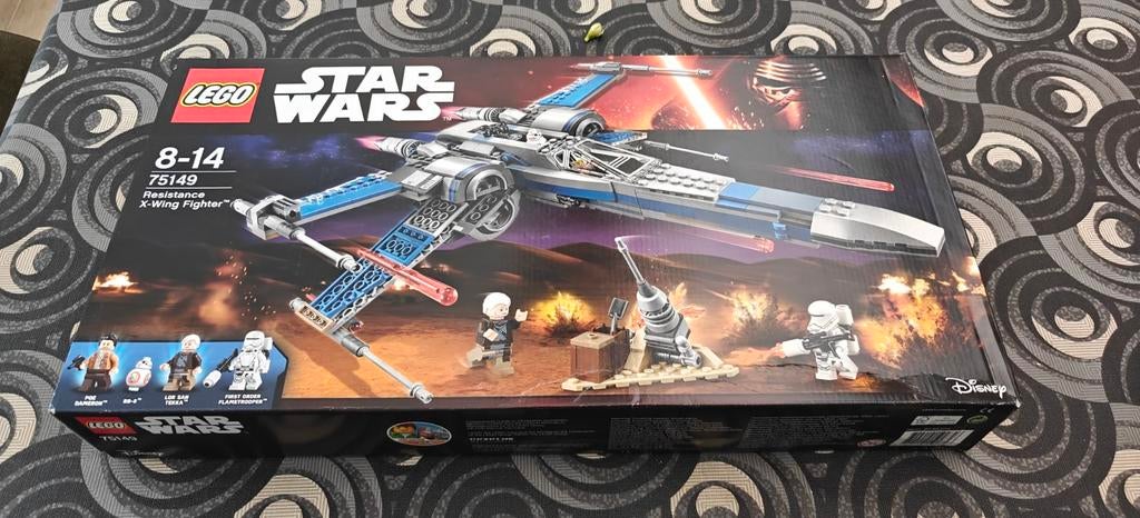 Lego Resistance X-Wing Fighter


Item No: 75149-1, Ophalen of Verzenden